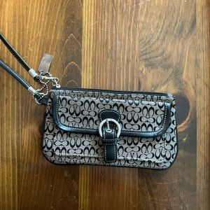 Coach wristlet